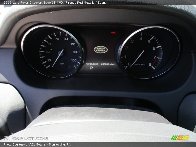 Firenze Red Metallic / Ebony 2016 Land Rover Discovery Sport SE 4WD