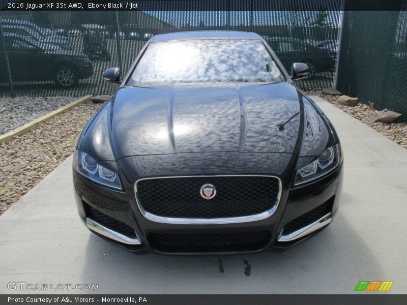 Ebony Black / Jet 2016 Jaguar XF 35t AWD