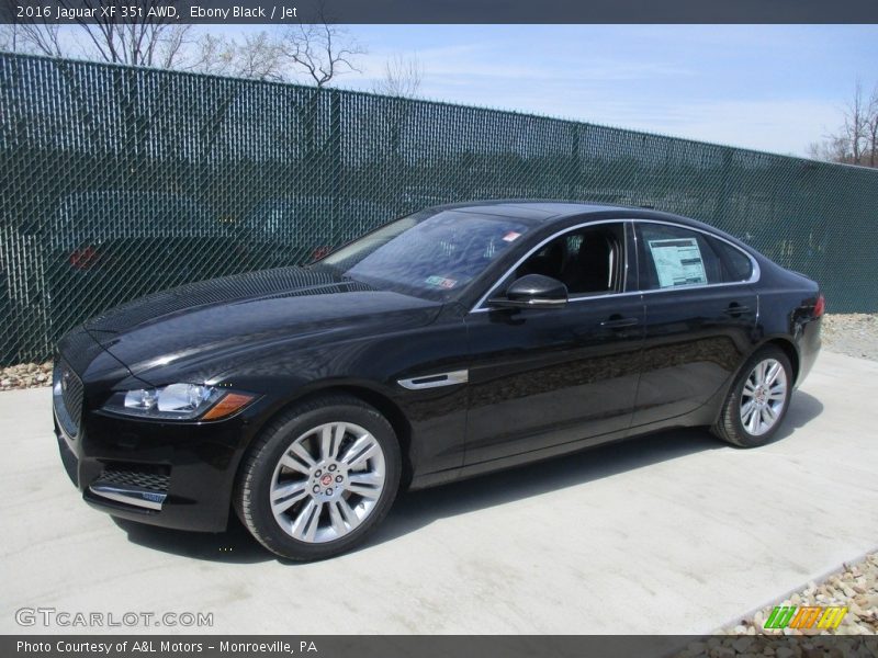 Ebony Black / Jet 2016 Jaguar XF 35t AWD