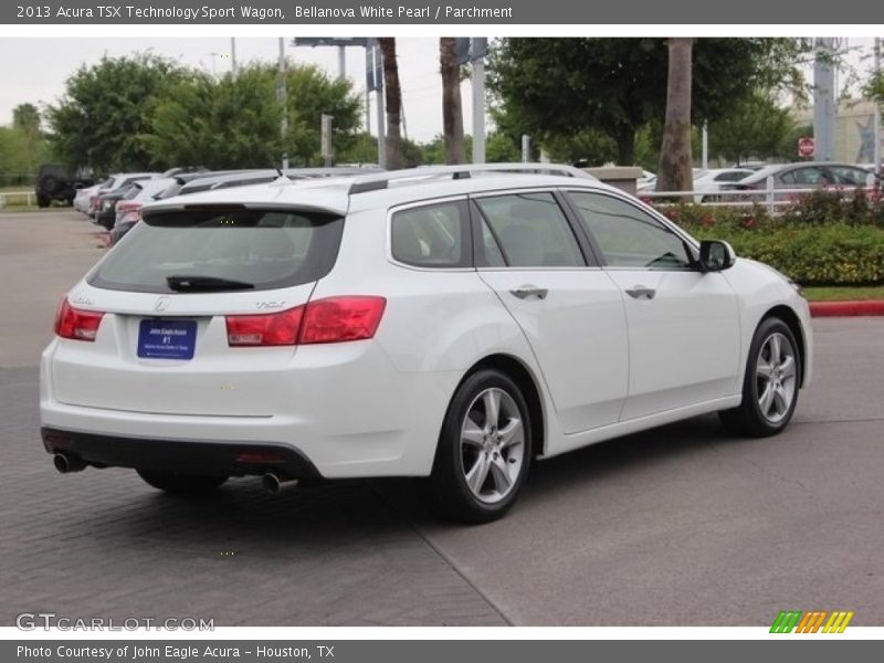 Bellanova White Pearl / Parchment 2013 Acura TSX Technology Sport Wagon