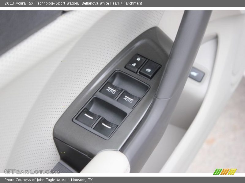 Controls of 2013 TSX Technology Sport Wagon
