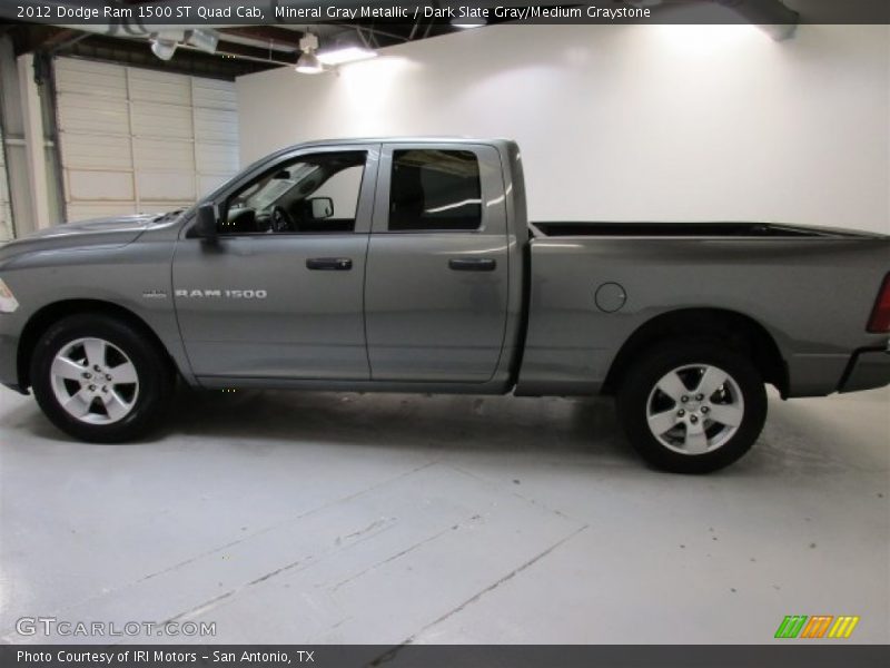 Mineral Gray Metallic / Dark Slate Gray/Medium Graystone 2012 Dodge Ram 1500 ST Quad Cab