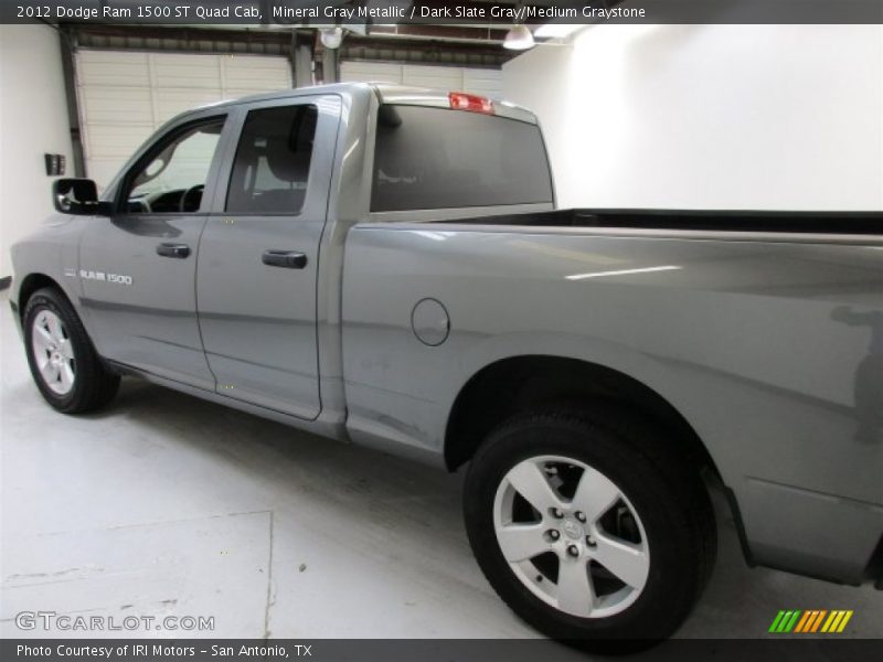 Mineral Gray Metallic / Dark Slate Gray/Medium Graystone 2012 Dodge Ram 1500 ST Quad Cab