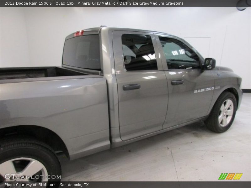Mineral Gray Metallic / Dark Slate Gray/Medium Graystone 2012 Dodge Ram 1500 ST Quad Cab