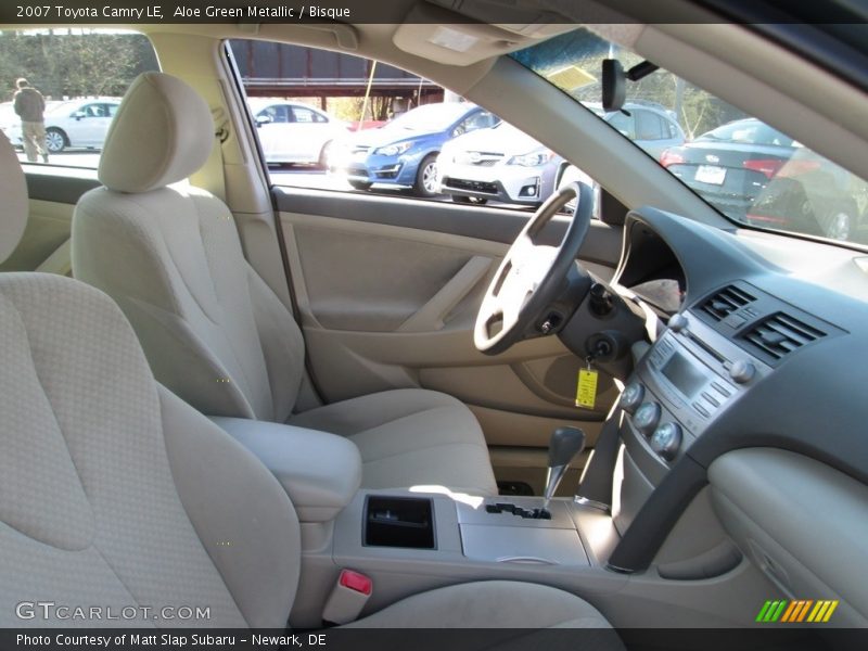 Aloe Green Metallic / Bisque 2007 Toyota Camry LE