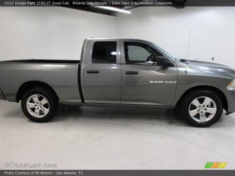 Mineral Gray Metallic / Dark Slate Gray/Medium Graystone 2012 Dodge Ram 1500 ST Quad Cab