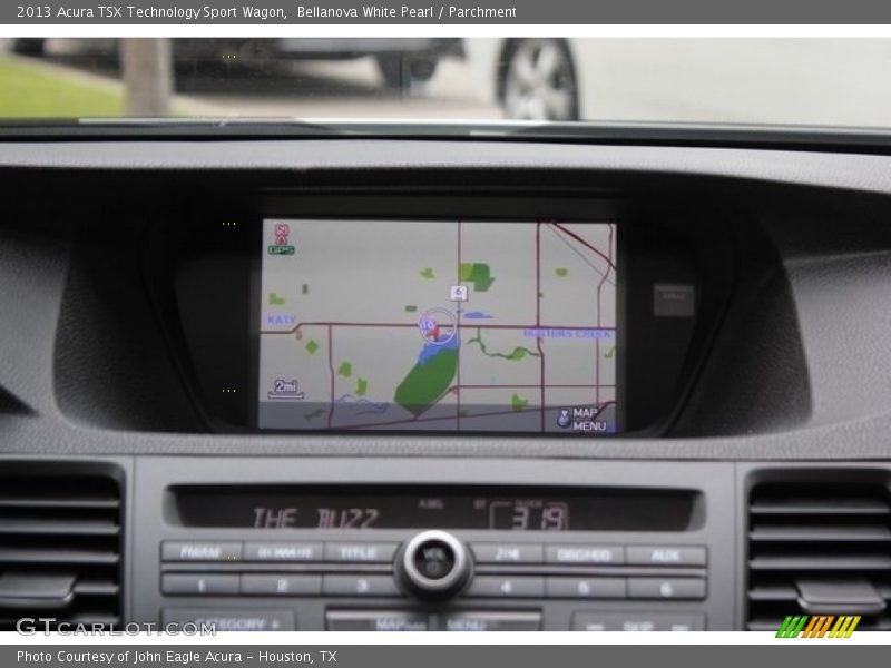 Navigation of 2013 TSX Technology Sport Wagon