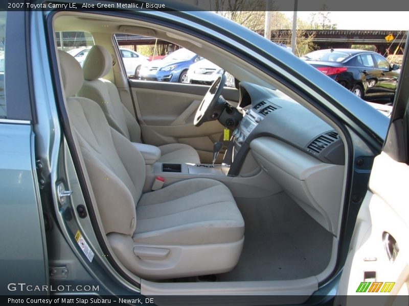 Aloe Green Metallic / Bisque 2007 Toyota Camry LE