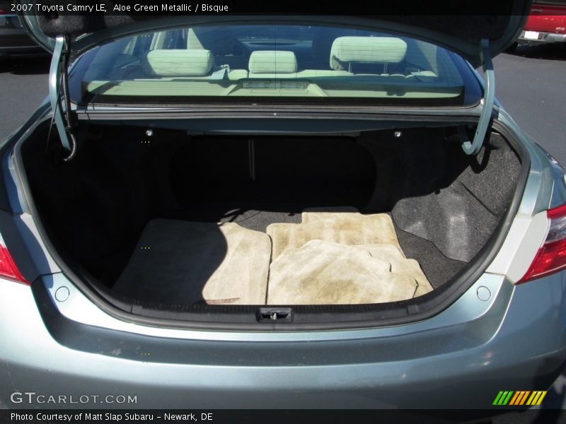 Aloe Green Metallic / Bisque 2007 Toyota Camry LE