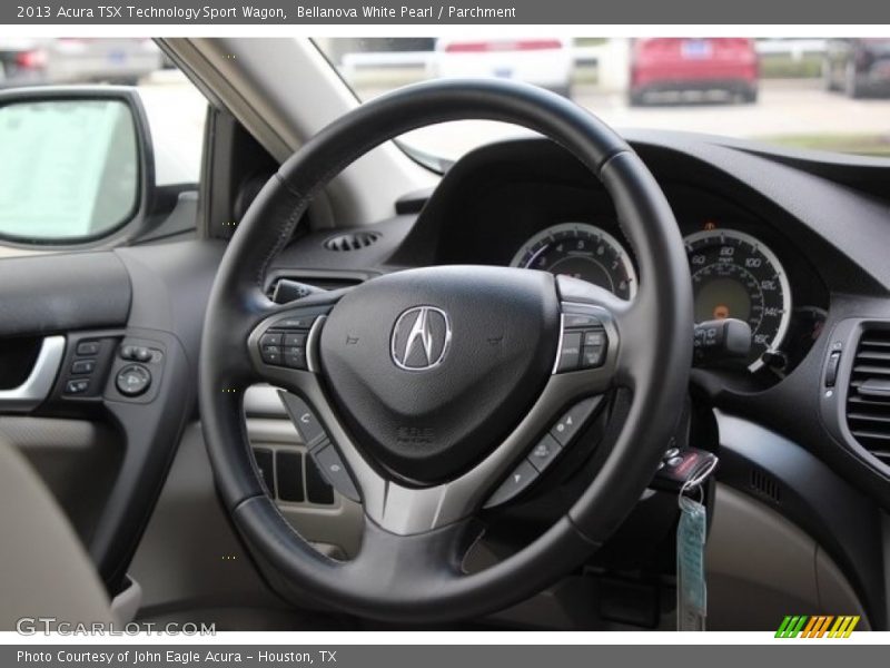  2013 TSX Technology Sport Wagon Steering Wheel