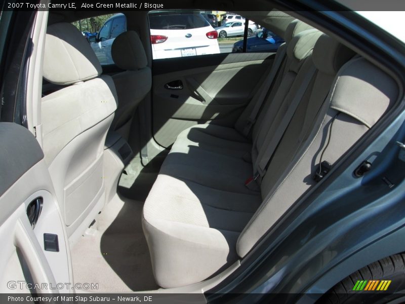 Aloe Green Metallic / Bisque 2007 Toyota Camry LE
