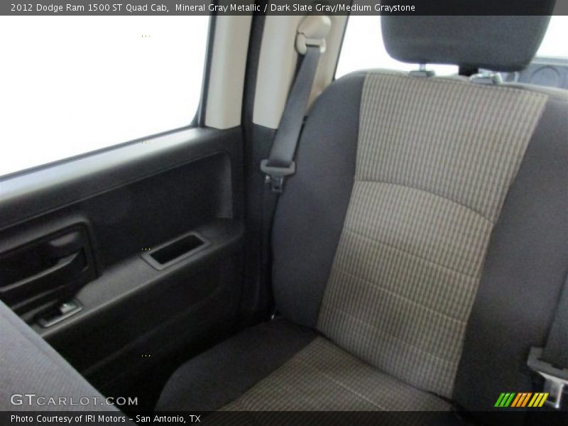 Mineral Gray Metallic / Dark Slate Gray/Medium Graystone 2012 Dodge Ram 1500 ST Quad Cab