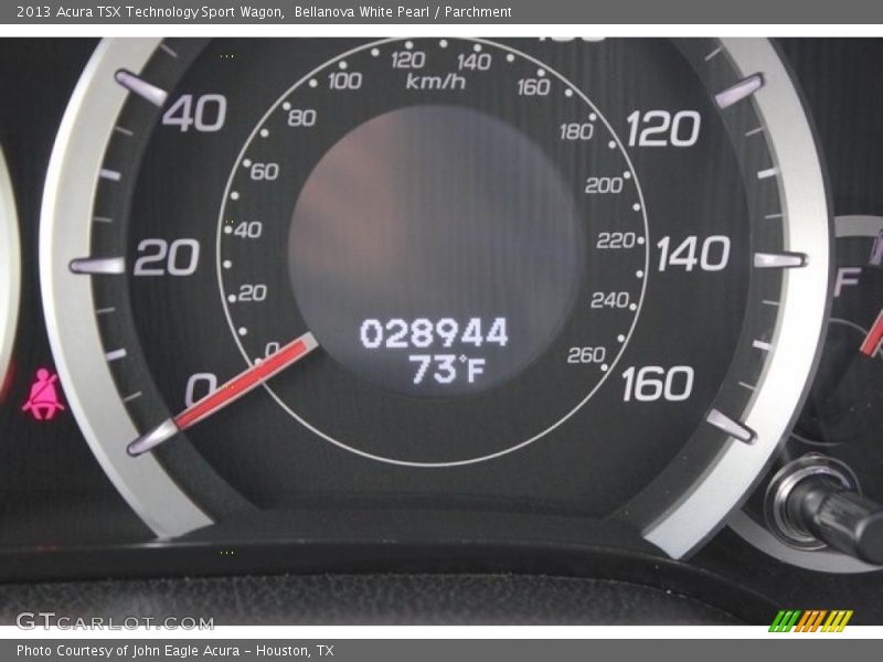 Bellanova White Pearl / Parchment 2013 Acura TSX Technology Sport Wagon