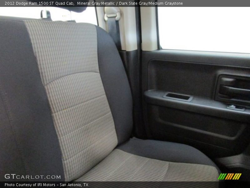Mineral Gray Metallic / Dark Slate Gray/Medium Graystone 2012 Dodge Ram 1500 ST Quad Cab
