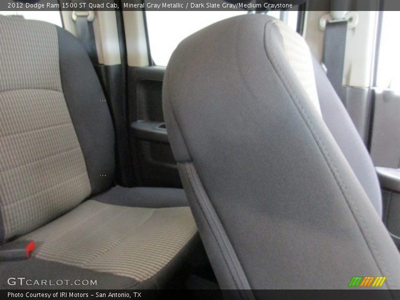 Mineral Gray Metallic / Dark Slate Gray/Medium Graystone 2012 Dodge Ram 1500 ST Quad Cab