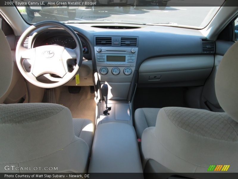 Aloe Green Metallic / Bisque 2007 Toyota Camry LE
