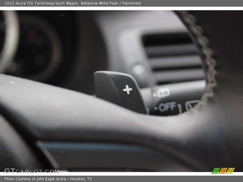 Controls of 2013 TSX Technology Sport Wagon