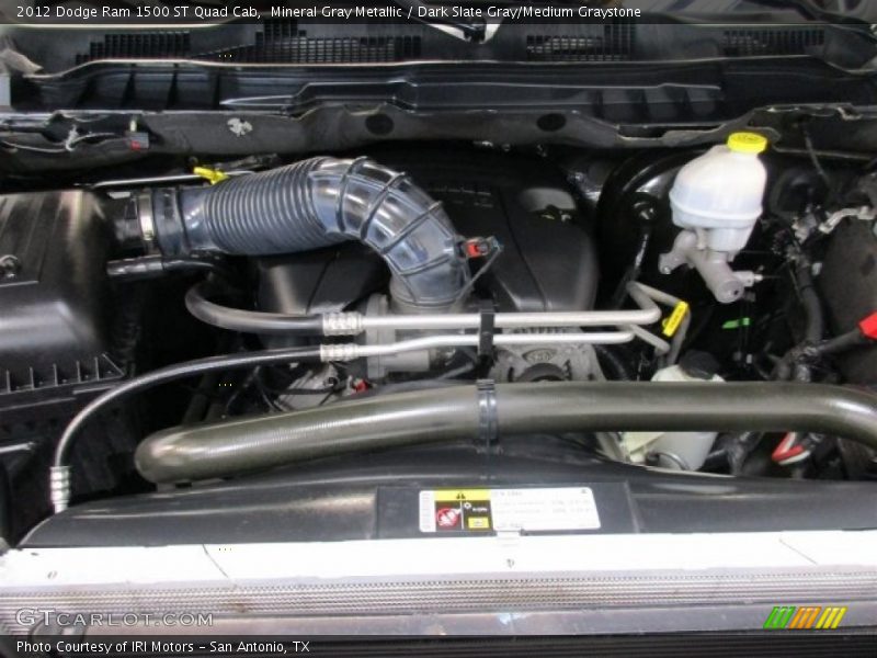 Mineral Gray Metallic / Dark Slate Gray/Medium Graystone 2012 Dodge Ram 1500 ST Quad Cab