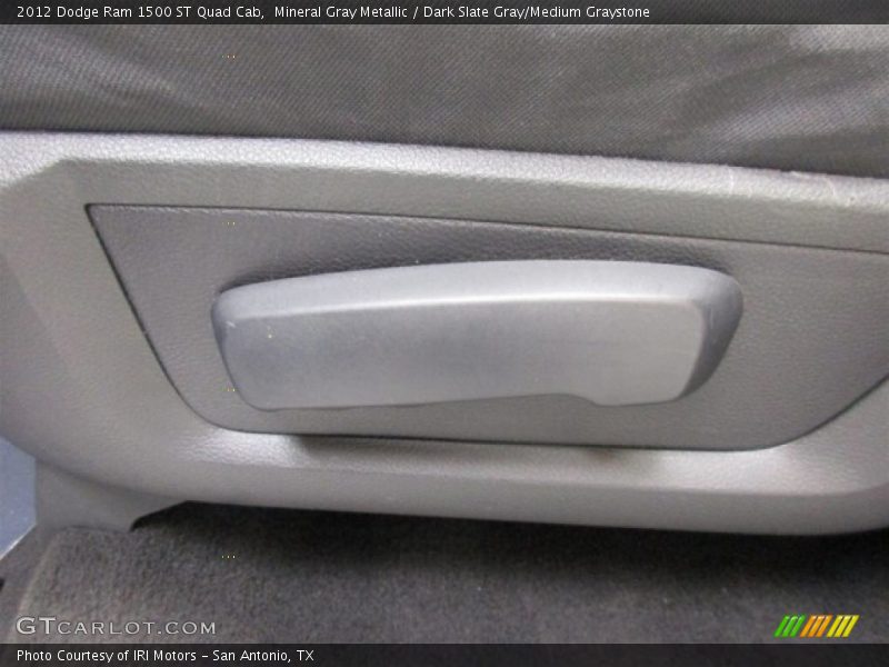 Mineral Gray Metallic / Dark Slate Gray/Medium Graystone 2012 Dodge Ram 1500 ST Quad Cab