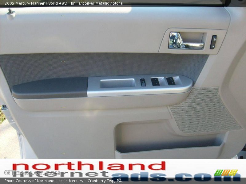 Brilliant Silver Metallic / Stone 2009 Mercury Mariner Hybrid 4WD