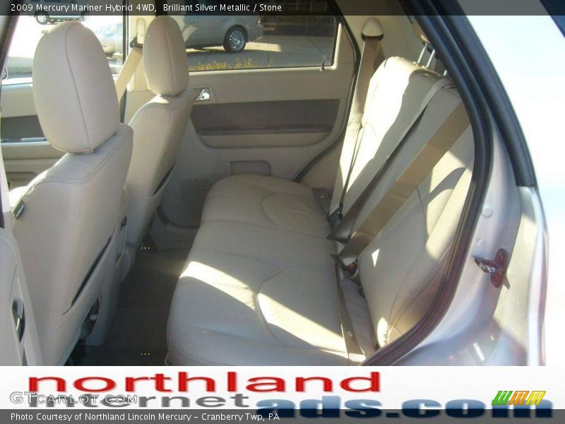 Brilliant Silver Metallic / Stone 2009 Mercury Mariner Hybrid 4WD