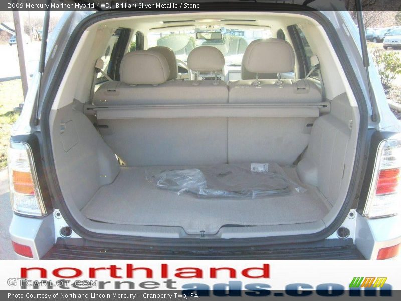 Brilliant Silver Metallic / Stone 2009 Mercury Mariner Hybrid 4WD