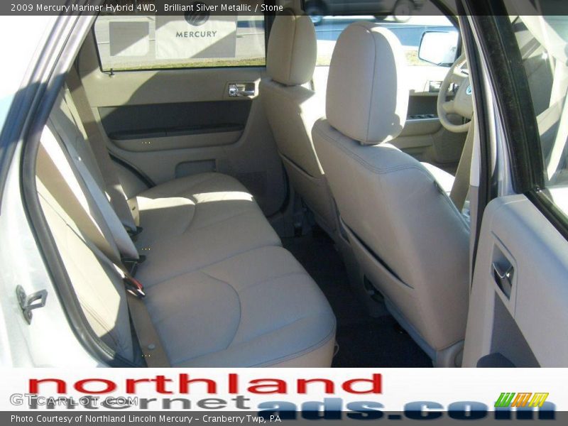 Brilliant Silver Metallic / Stone 2009 Mercury Mariner Hybrid 4WD