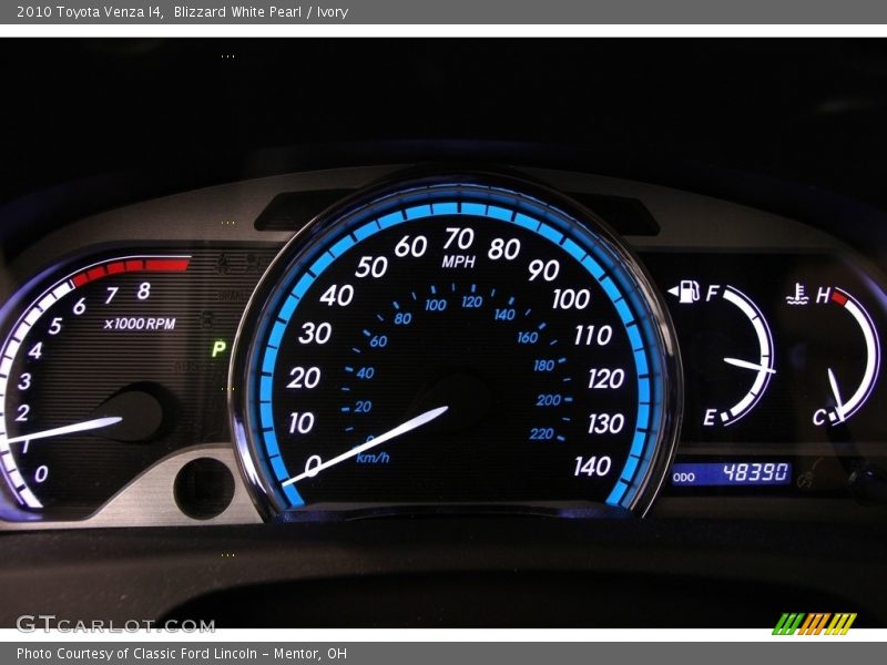Blizzard White Pearl / Ivory 2010 Toyota Venza I4