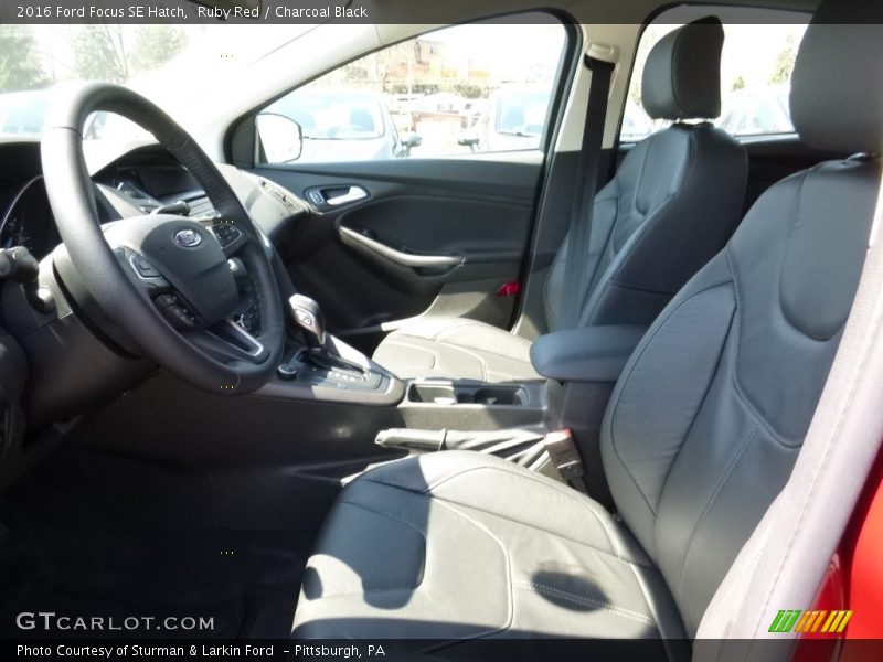 Ruby Red / Charcoal Black 2016 Ford Focus SE Hatch