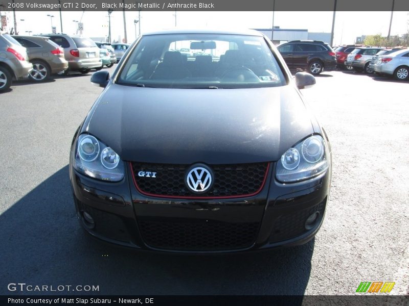 Black Magic Metallic / Anthracite Black 2008 Volkswagen GTI 2 Door