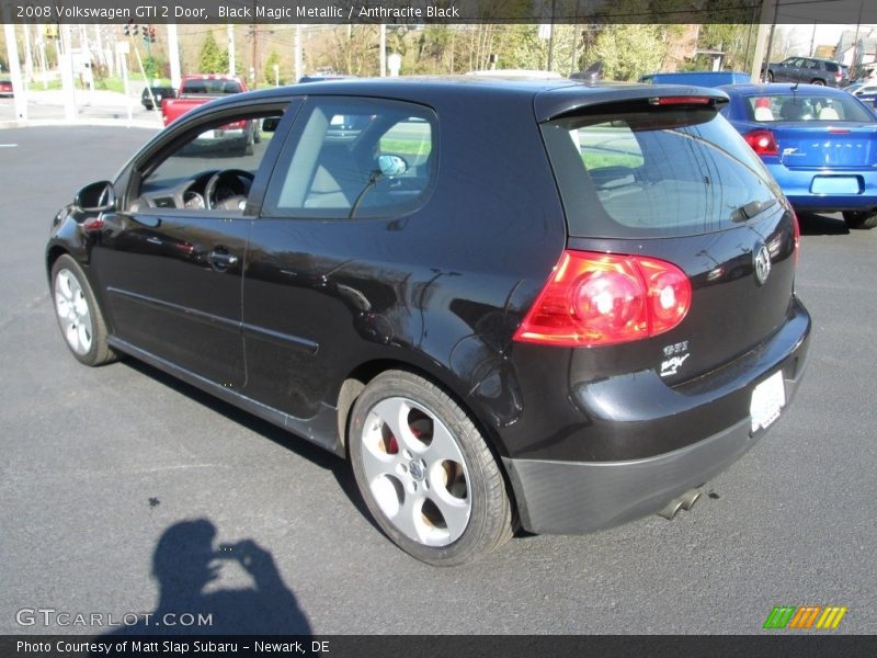 Black Magic Metallic / Anthracite Black 2008 Volkswagen GTI 2 Door