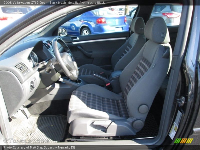 Black Magic Metallic / Anthracite Black 2008 Volkswagen GTI 2 Door
