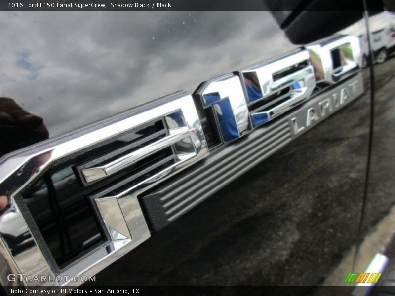 Shadow Black / Black 2016 Ford F150 Lariat SuperCrew