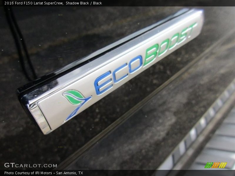 Shadow Black / Black 2016 Ford F150 Lariat SuperCrew