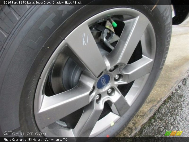 Shadow Black / Black 2016 Ford F150 Lariat SuperCrew
