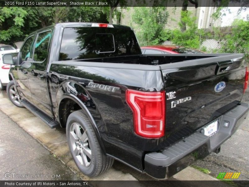 Shadow Black / Black 2016 Ford F150 Lariat SuperCrew