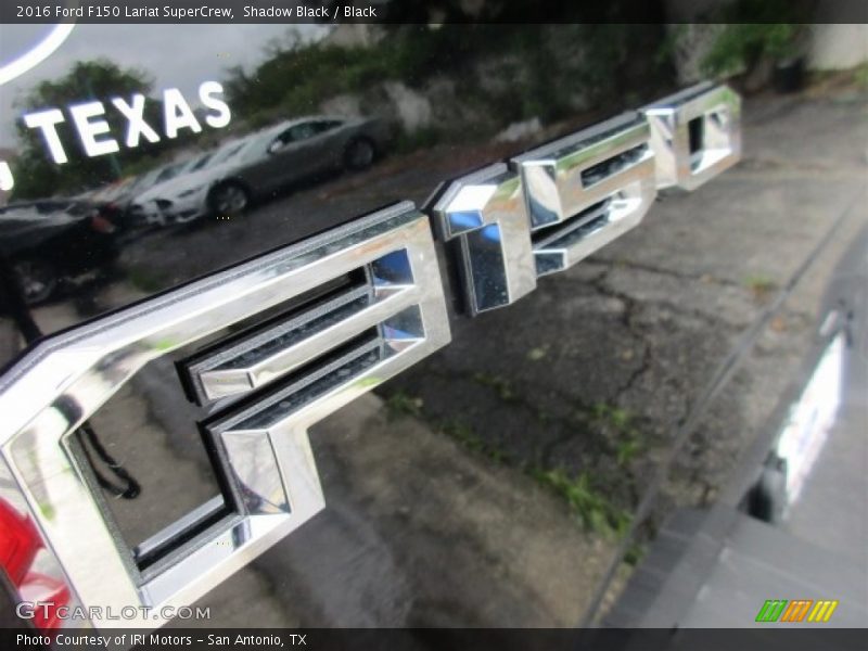 Shadow Black / Black 2016 Ford F150 Lariat SuperCrew