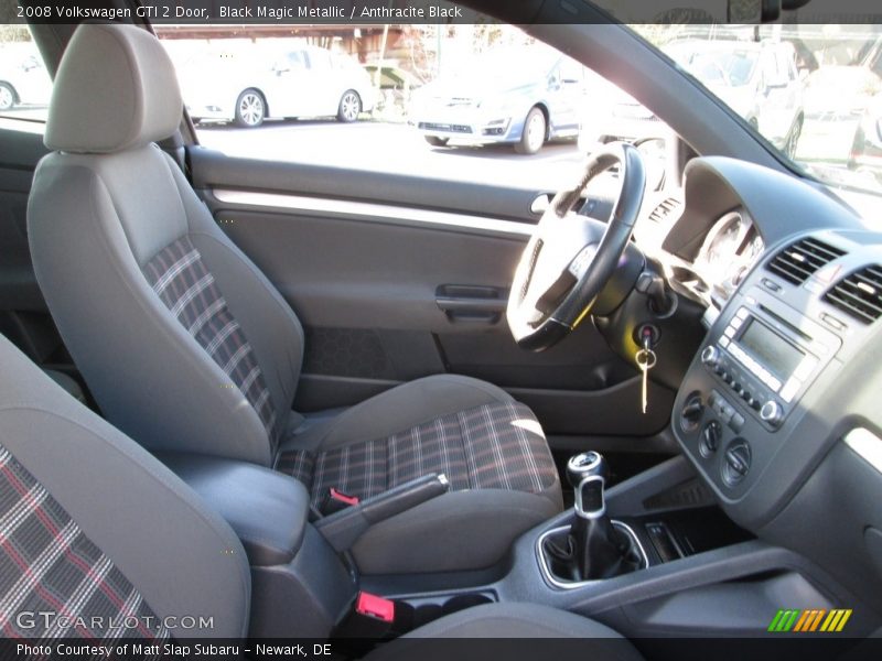 Black Magic Metallic / Anthracite Black 2008 Volkswagen GTI 2 Door