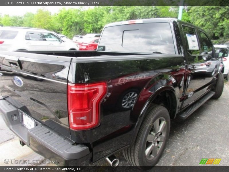 Shadow Black / Black 2016 Ford F150 Lariat SuperCrew