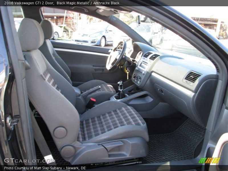 Black Magic Metallic / Anthracite Black 2008 Volkswagen GTI 2 Door