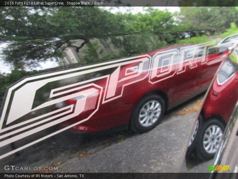 Shadow Black / Black 2016 Ford F150 Lariat SuperCrew