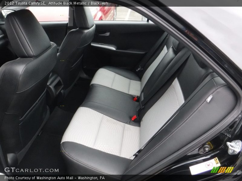 Attitude Black Metallic / Black/Ash 2012 Toyota Camry SE