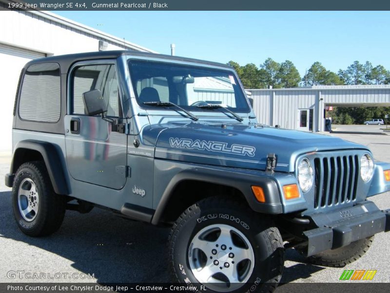 Gunmetal Pearlcoat / Black 1999 Jeep Wrangler SE 4x4