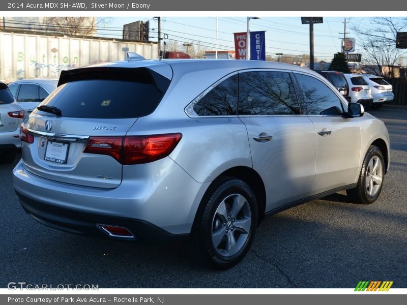 Silver Moon / Ebony 2014 Acura MDX SH-AWD