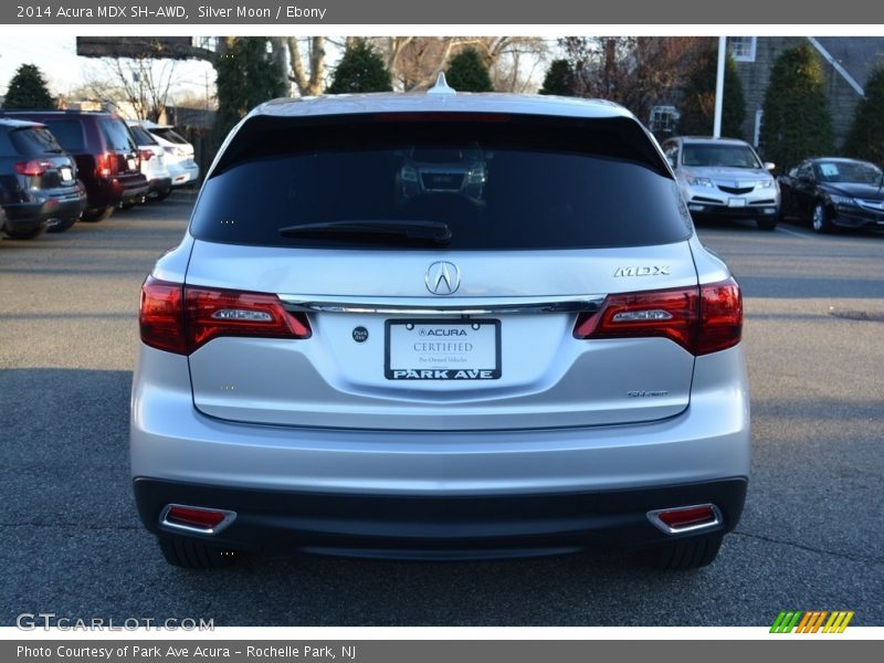 Silver Moon / Ebony 2014 Acura MDX SH-AWD