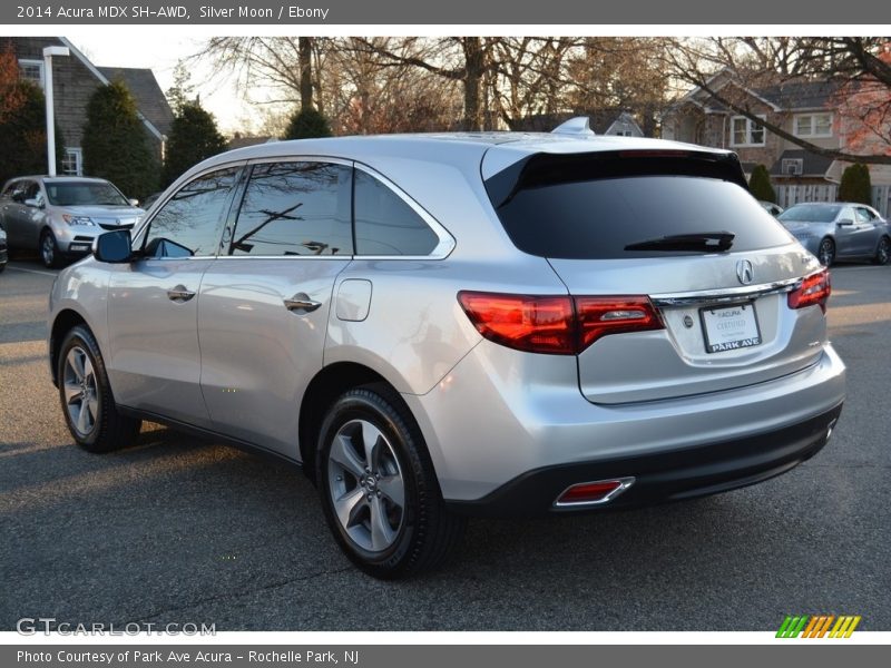 Silver Moon / Ebony 2014 Acura MDX SH-AWD