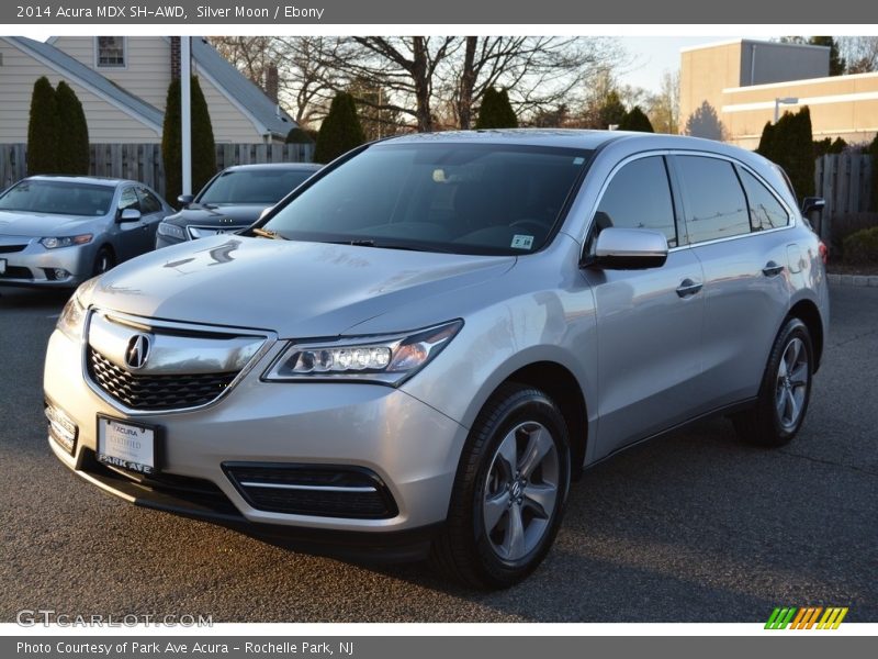 Silver Moon / Ebony 2014 Acura MDX SH-AWD