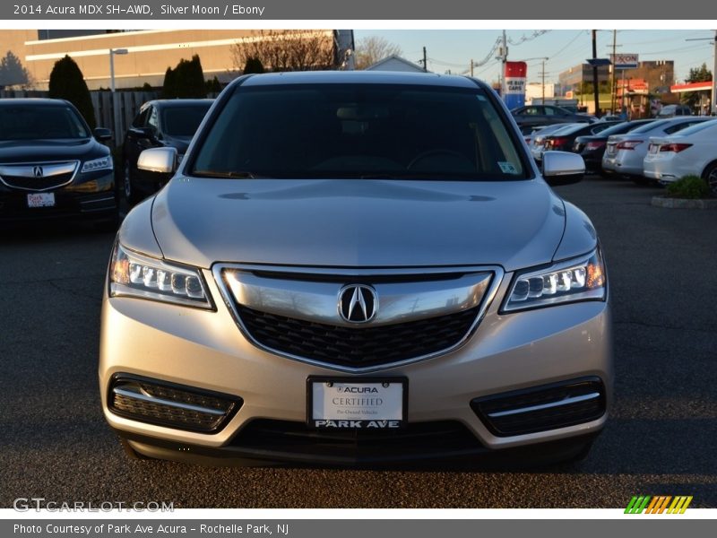 Silver Moon / Ebony 2014 Acura MDX SH-AWD