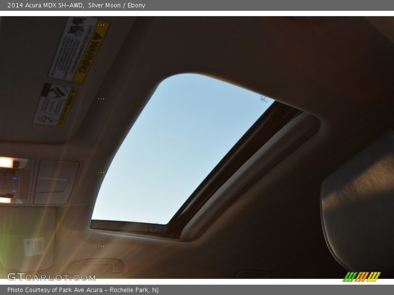 Silver Moon / Ebony 2014 Acura MDX SH-AWD