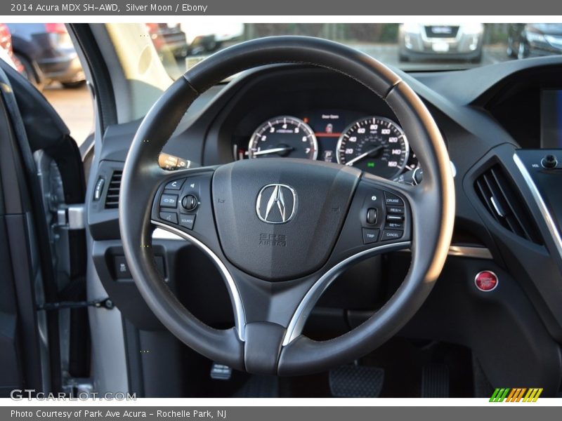 Silver Moon / Ebony 2014 Acura MDX SH-AWD